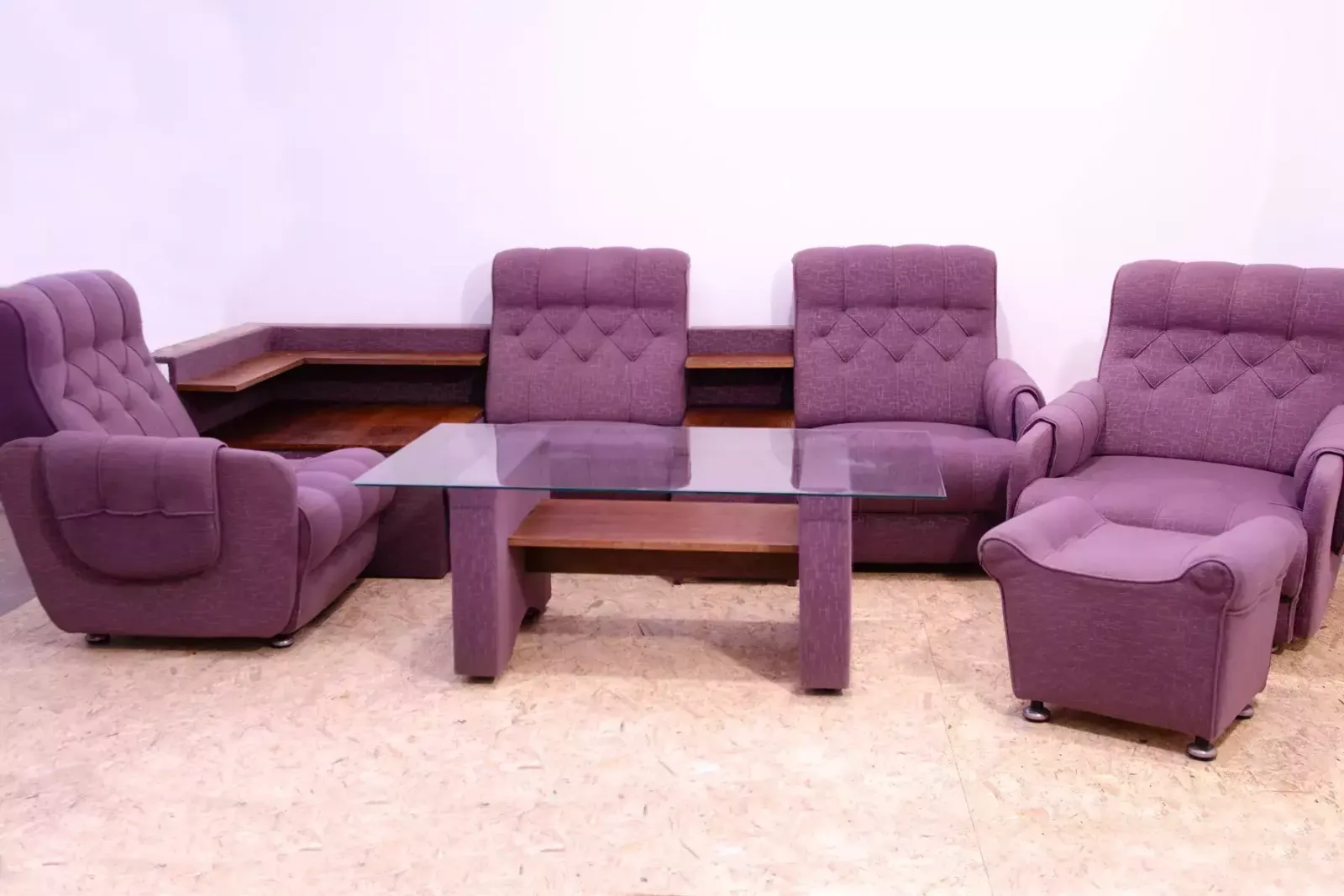 Eastern Bloc Vintage Living Room Set, Czechoslovakia, 1980´S photo furniture