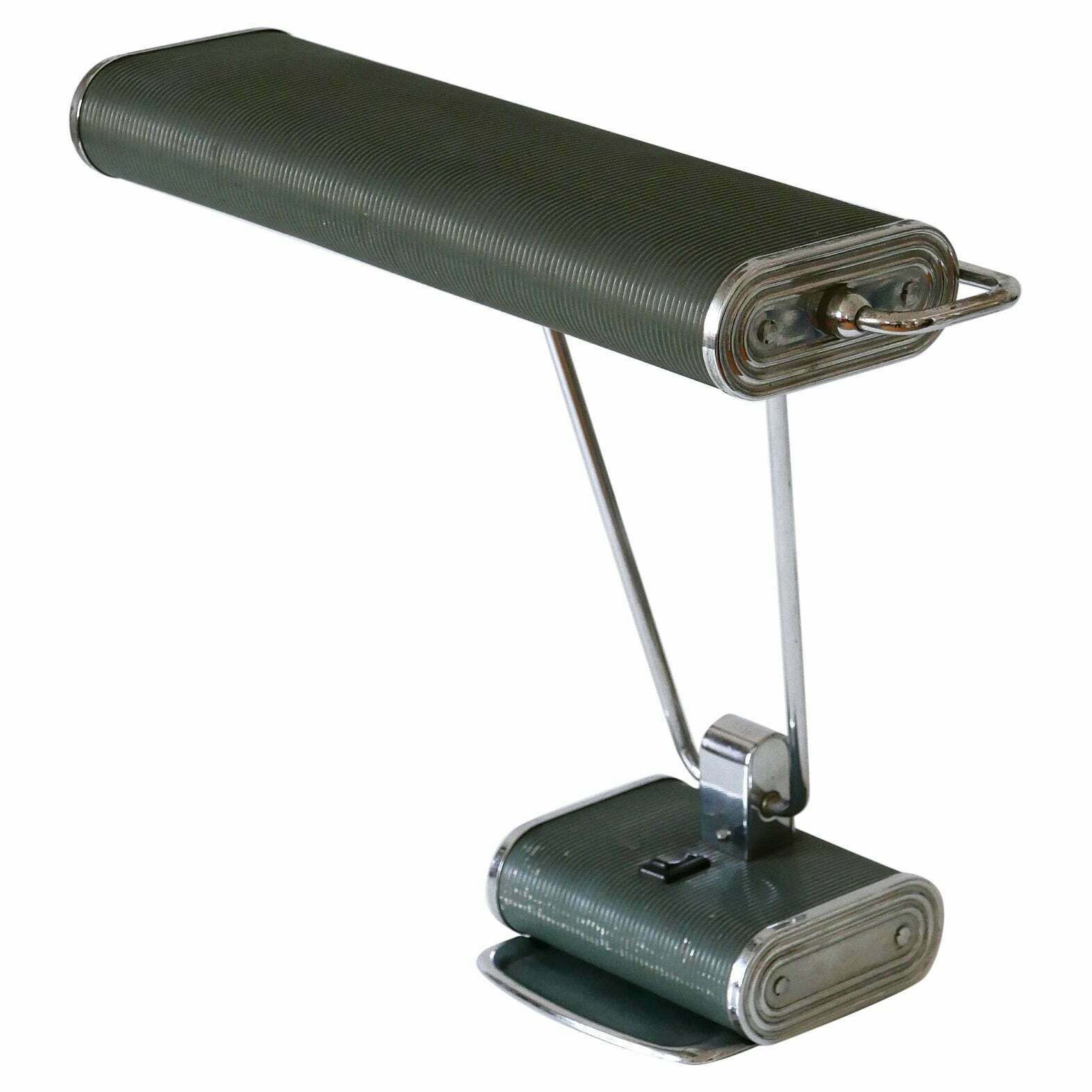 Art Deco Table Lamp Or Desk Light 'No 71' By André Mounique For Jumo 1930s