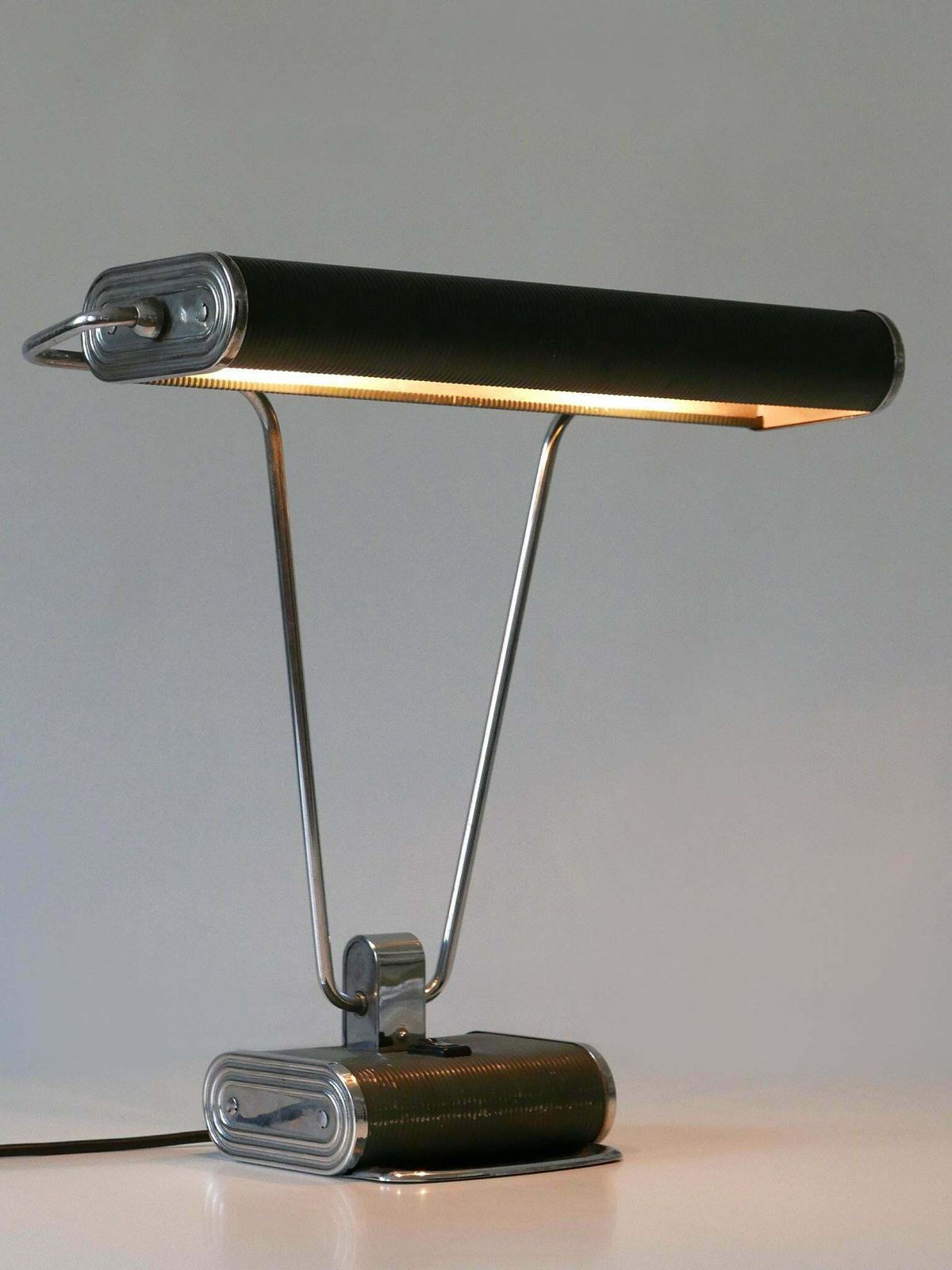 photo for sale Art Deco Table Lamp Or Desk Light 'No 71' By André Mounique For Jumo 1930s