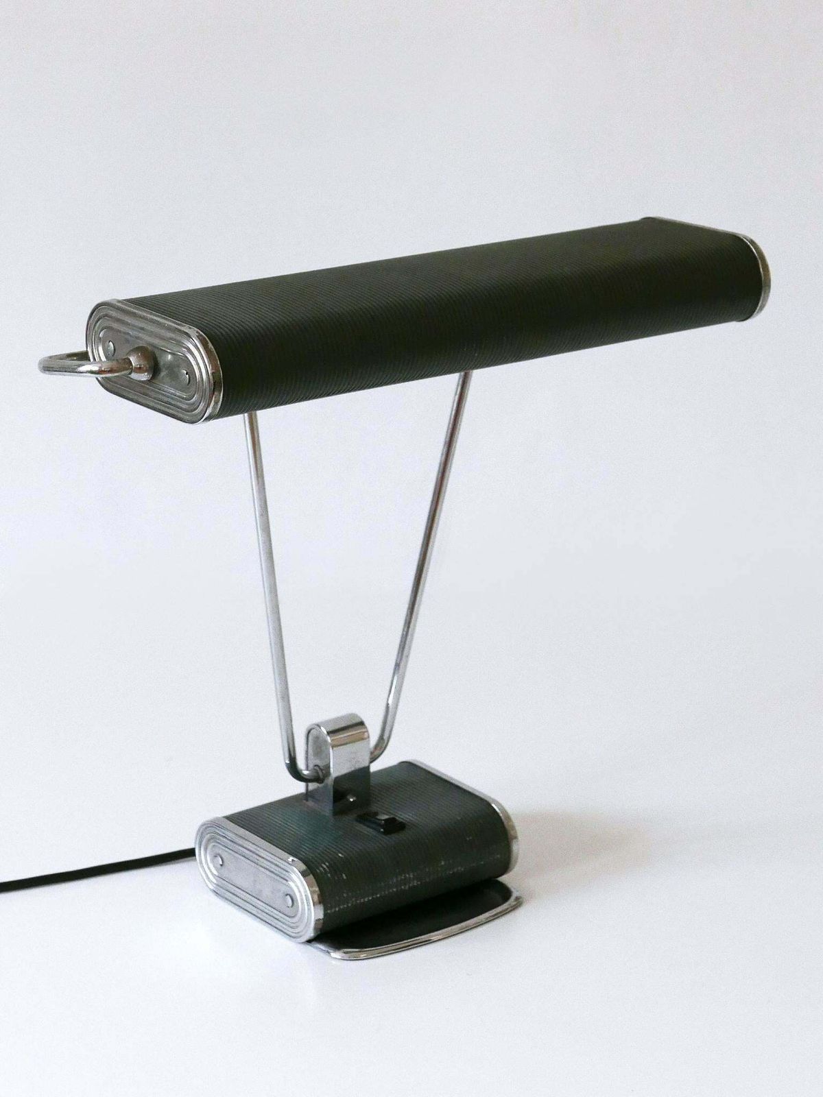 Lighting Art Deco Table Lamp Or Desk Light 'No 71' By André Mounique For Jumo 1930s photo