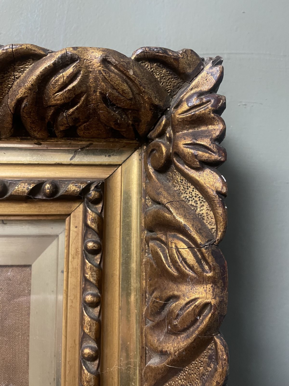 photo furniture Original Framed Oil Painting , Floral Study Still Life , Signed And Dated 1929