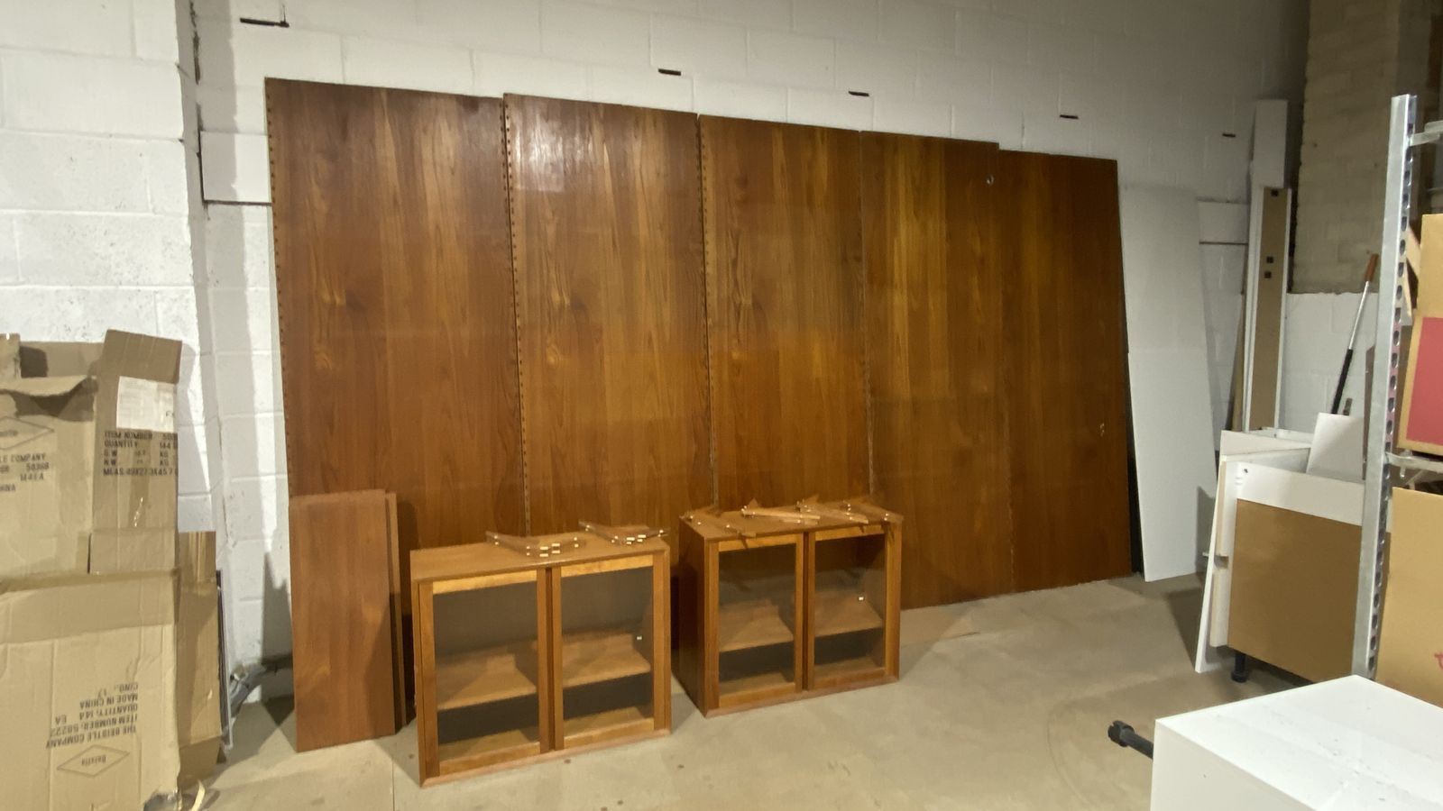 Poul Cadovius   Mid 20th Century Vintage Design Teak Wall System