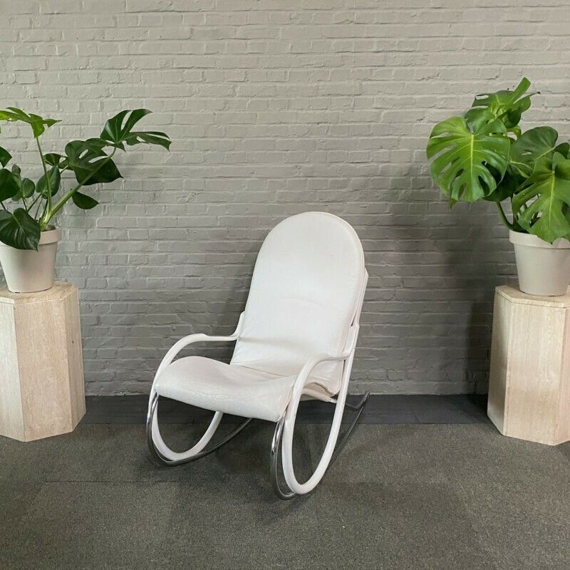 'Nonna' Rocking Chair By Paul Tuttle For Strässle Int. (Wk Wohnen)  1970's photo Furniture