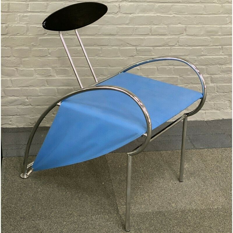 Massimo Iosa Ghini "Velox" Armchair For Moroso   Italy Mid 1980's photo for sale