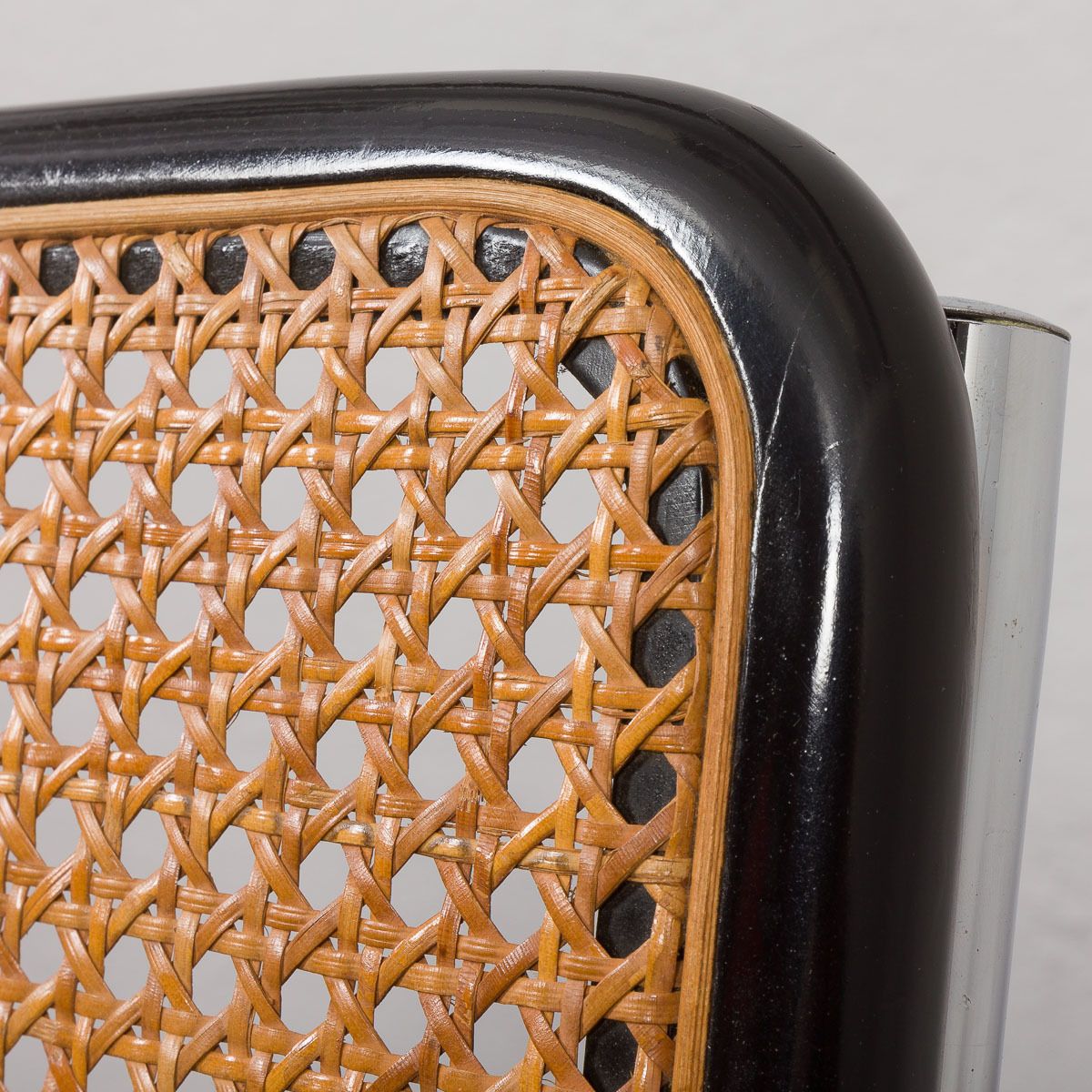 photo furniture Marcel Breuer Italian Cesca Chair With Armrests By Knoll, 1960 70s