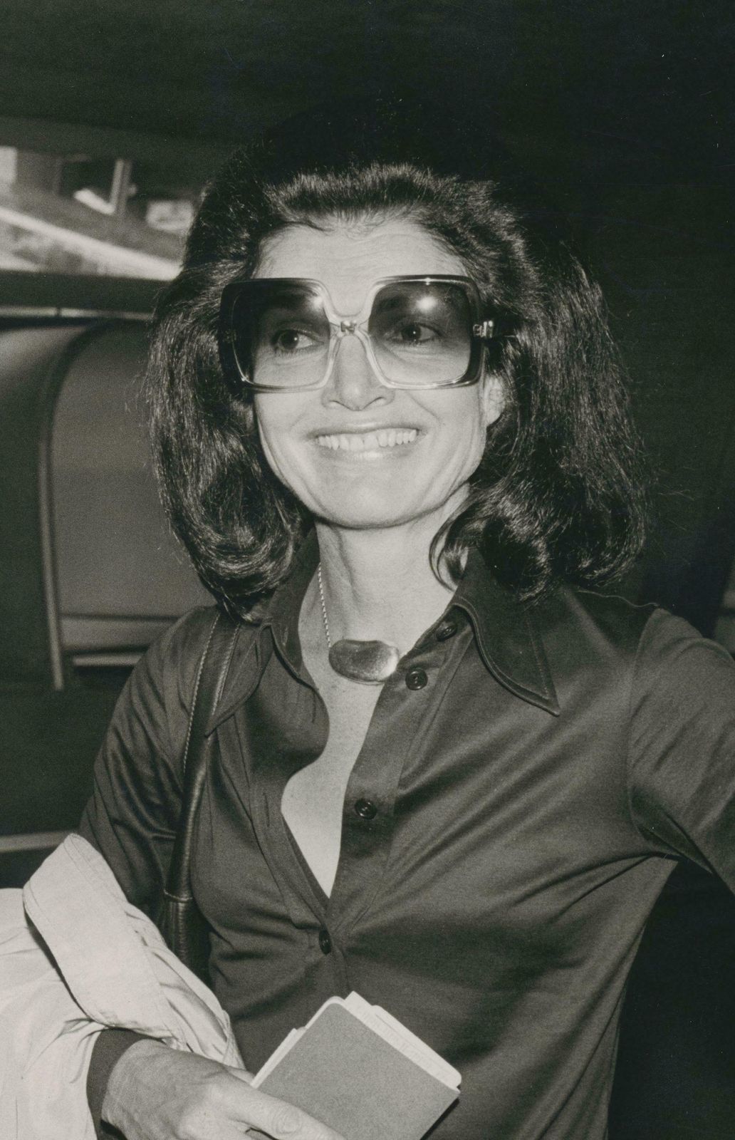 Unknown Jackie Kennedy, Black And White Photography, Ca. 1960 photo furniture