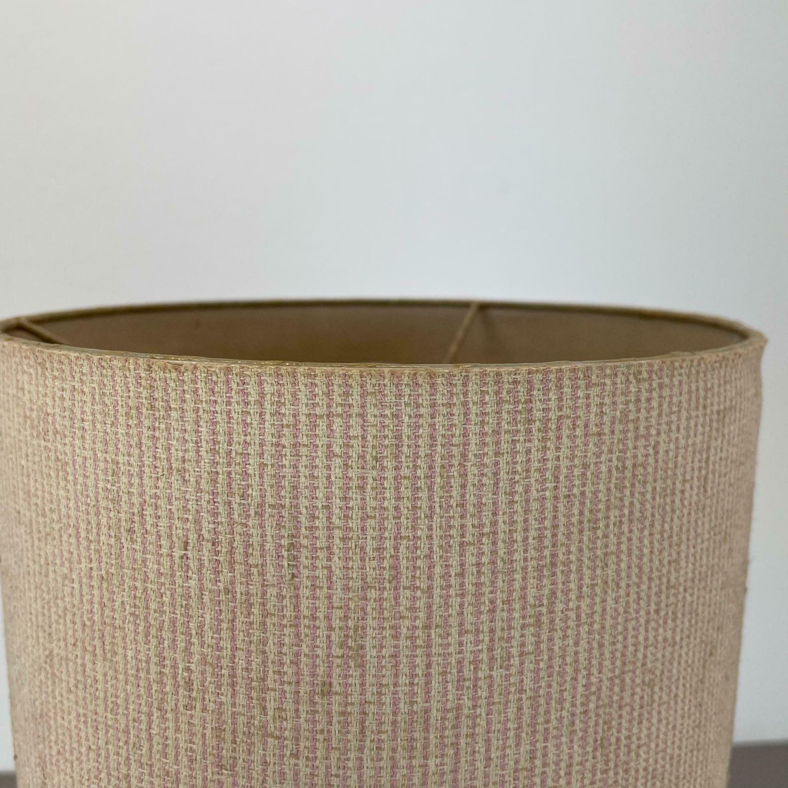 Lighting Postmodern Brass And Acryl Glass Cubic Stilnovo Style Table Light, Italy 1970s photo
