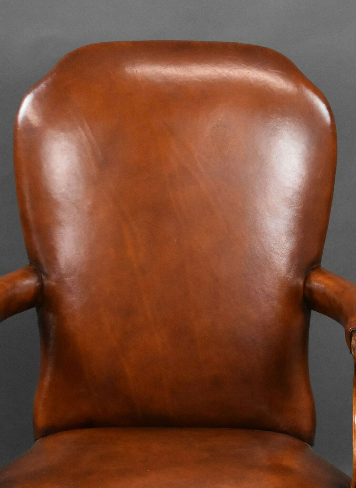 Set Of 7 Hand Dyed Leather Armchairs photo Furniture