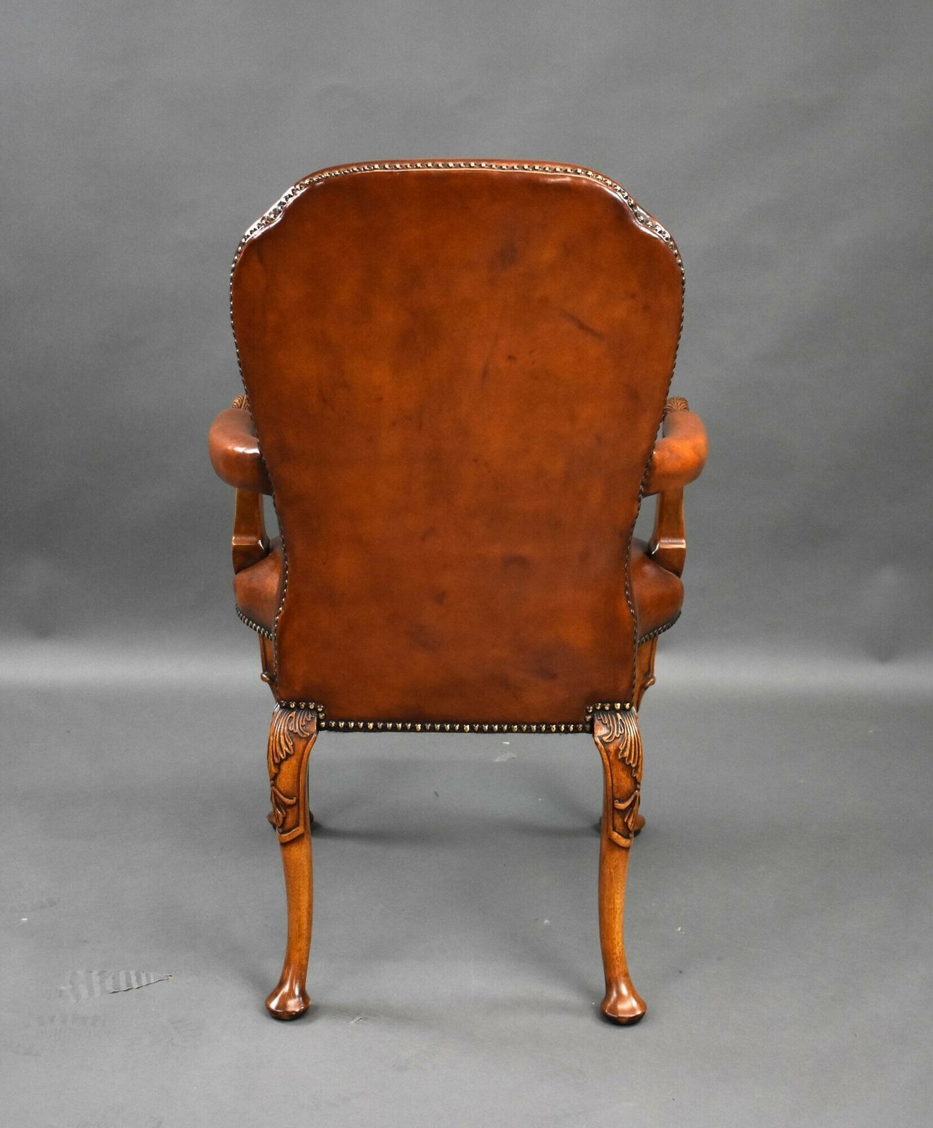 photo furniture Set Of 7 Hand Dyed Leather Armchairs