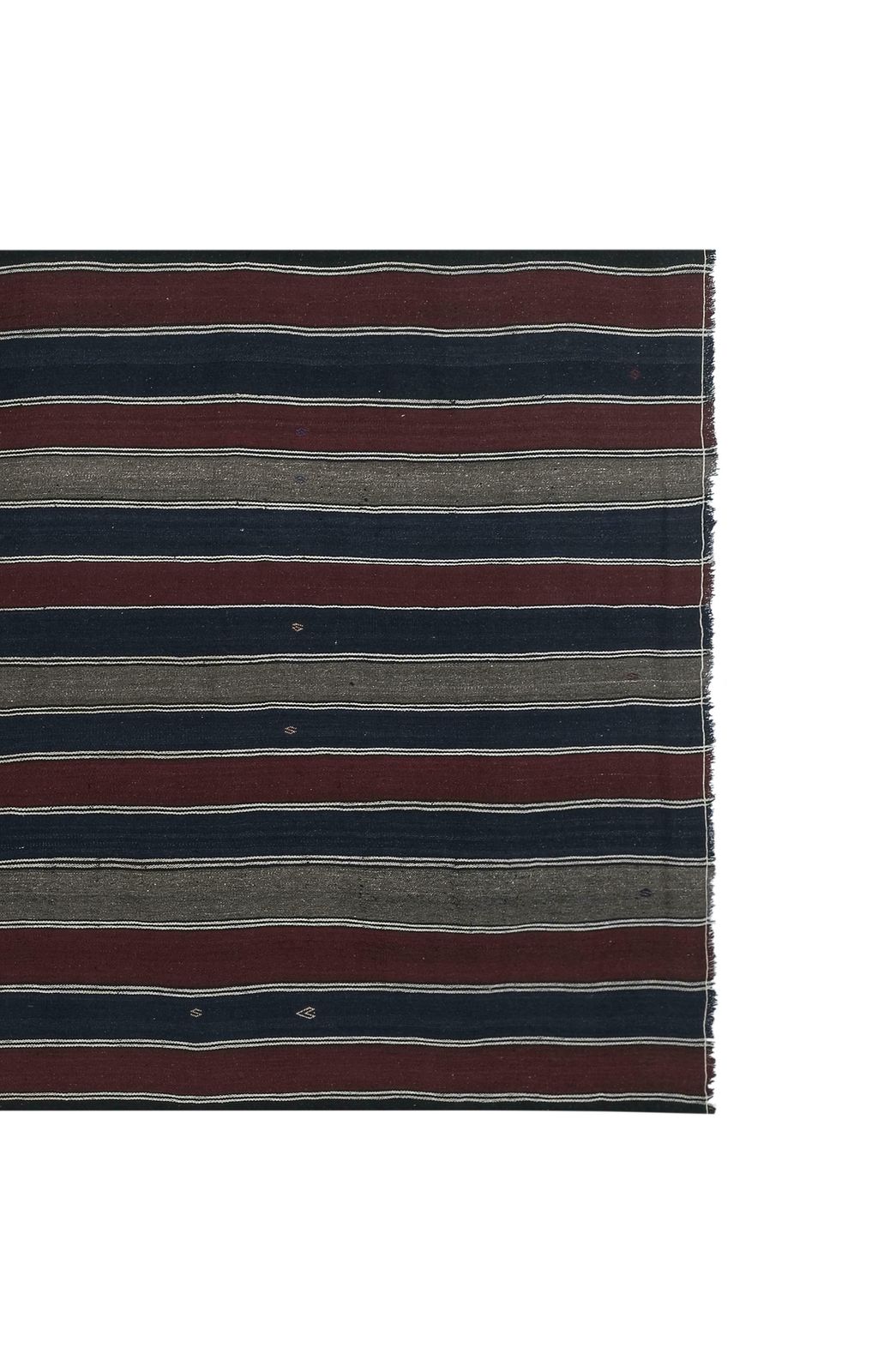 Turkish Organic Hemp Sisal Kilim Rug 172 X 358 Cm