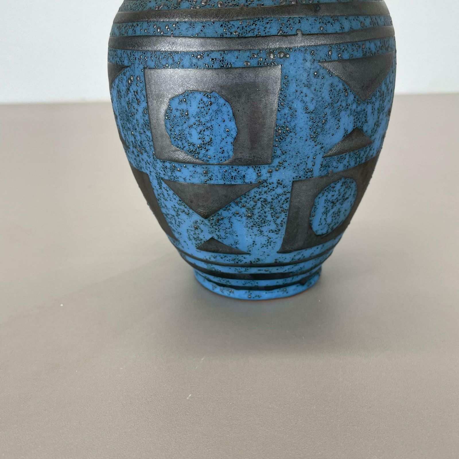 Home Decor Fat Lava Ceramic "Ankara" Vase By Heinz Siery Carstens Tönnieshof, Germany 1960s photo