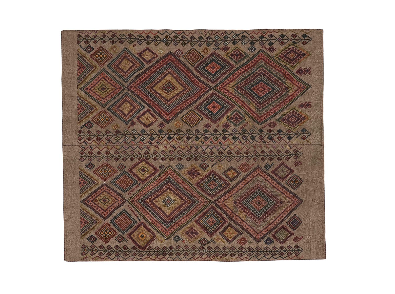 photo for sale Turkish Jajim Kilim Rug  175 X 203 Cm