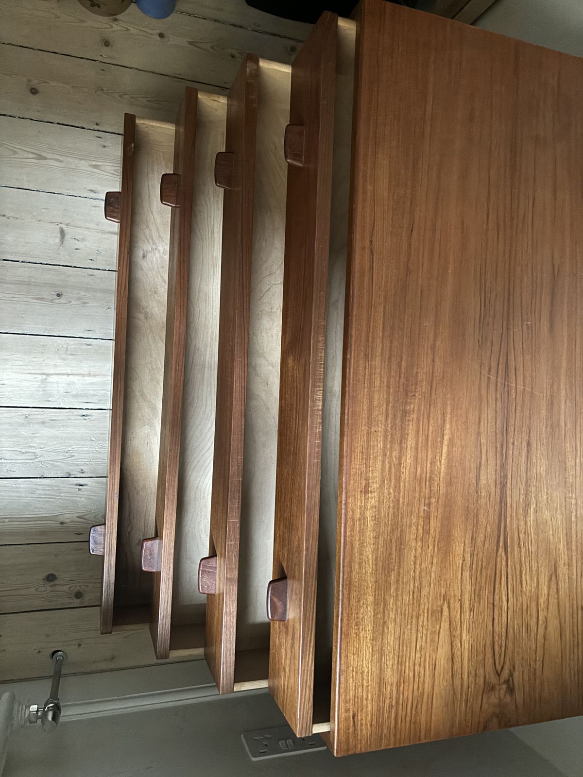 Danish Teak Chest Of Drawers By Hans J Wegner For Ry Mobler photo vintage
