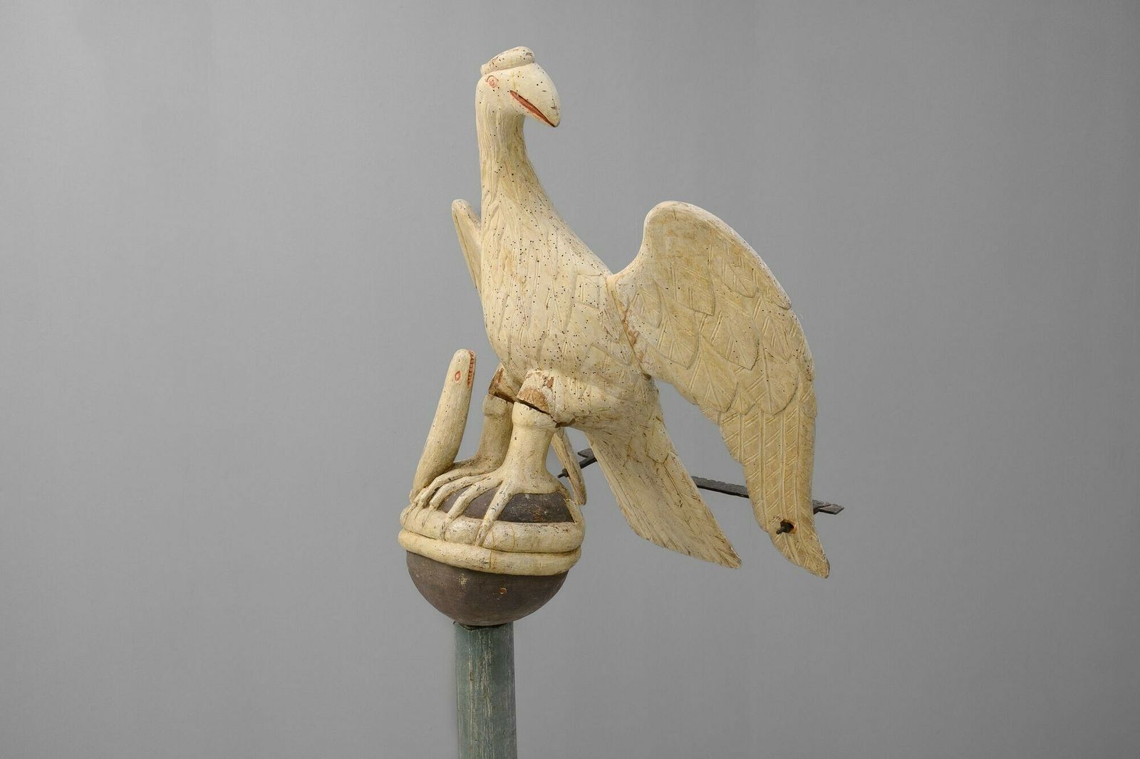 Carved Wooden Eagle Lectern, 1800s photo Home Decor
