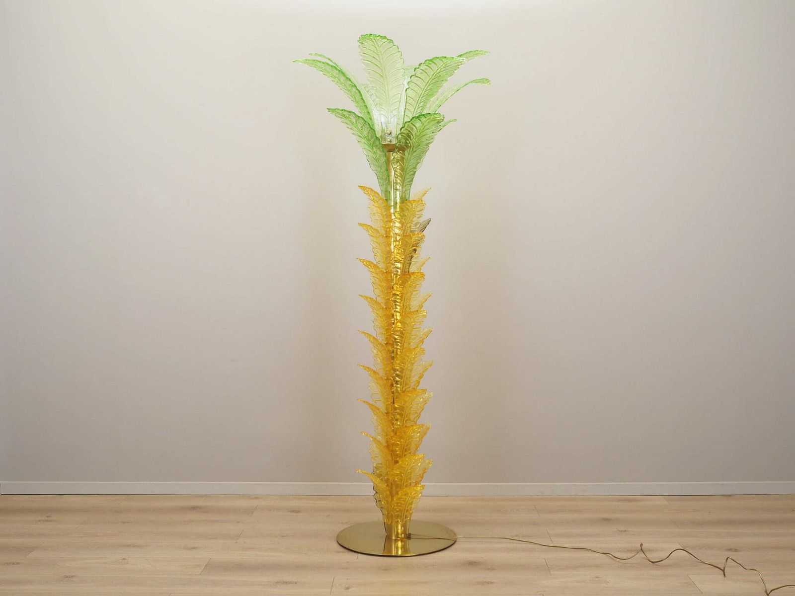 Palma Lamp, Murano Glass, Italian Design, 1970s, Manufacture: Italy photo furniture