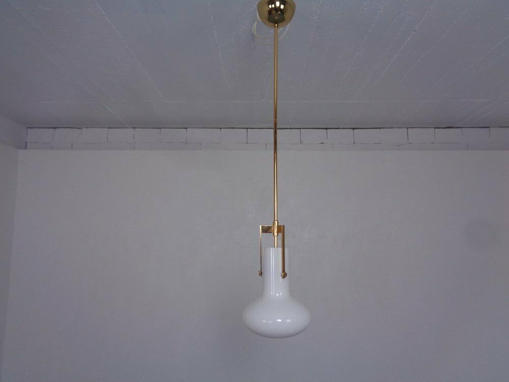 Murano Pendant Lamp By Ignazio Gardella For Azucena, Italy, 1950s