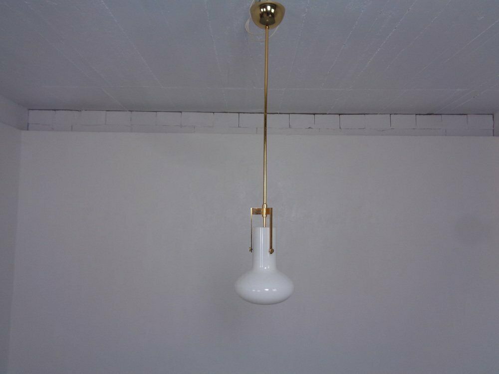 Murano Pendant Lamp By Ignazio Gardella For Azucena, Italy, 1950s photo for sale