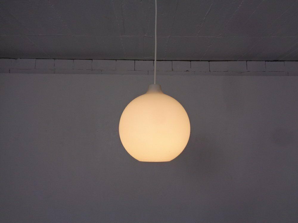 Opaline Glass Satellite Pendant Lamps By Vilhelm Wohlert For Louis Poulsen, 1960s, Set Of 2 photo furniture