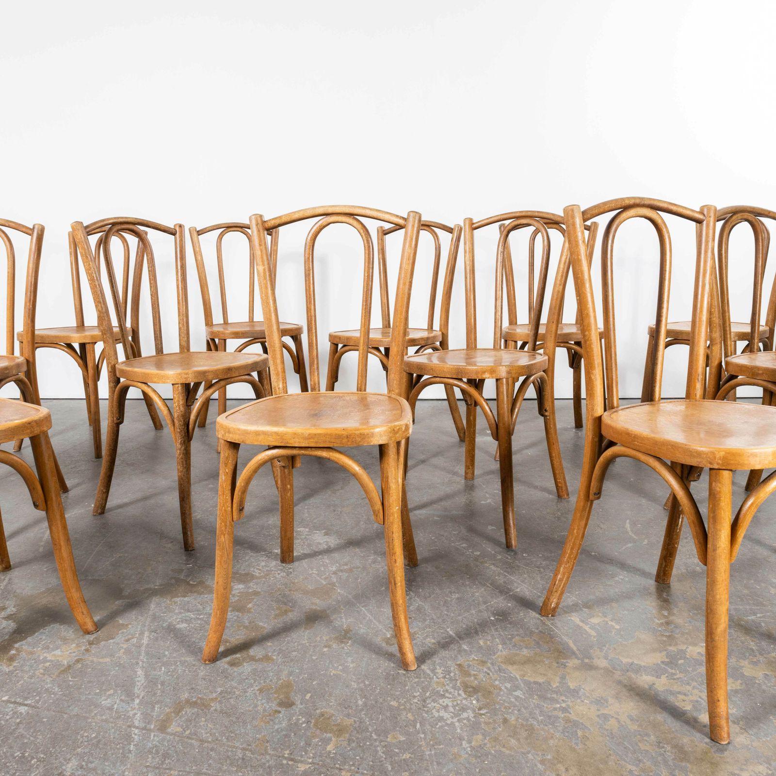 1950’s Fischel Hooped Back Classic Dining Chairs – Set Of Six photo for sale