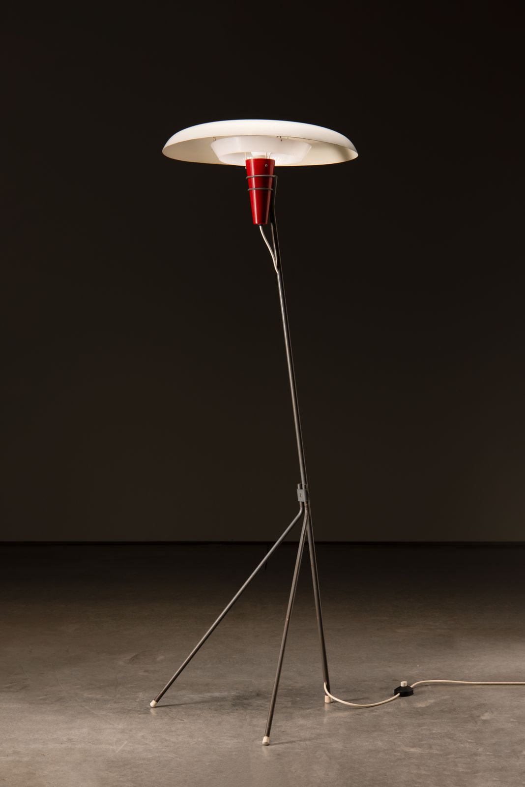 Louis Kalff 'Nx38' Floor Lamp   Louis Kalff