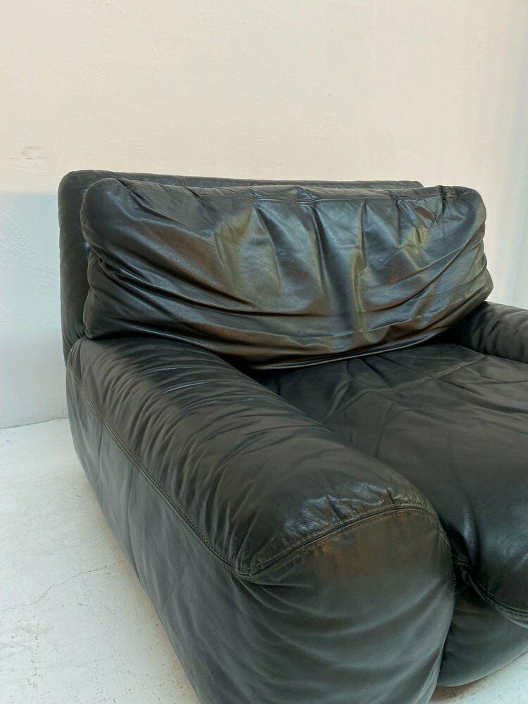3074.0 Lounge Chair & Ottoman Bengodi By Cini Boeri For Arflex, 1970s, Set Of 2 photo