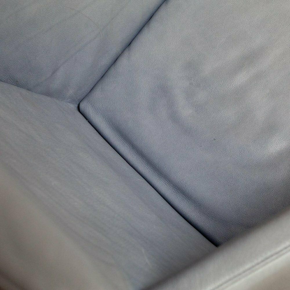 Furniture Swivel Armchair & Ottoman Attributed To Gerard Van Den Berg, 1980s, Set Of 2 photo