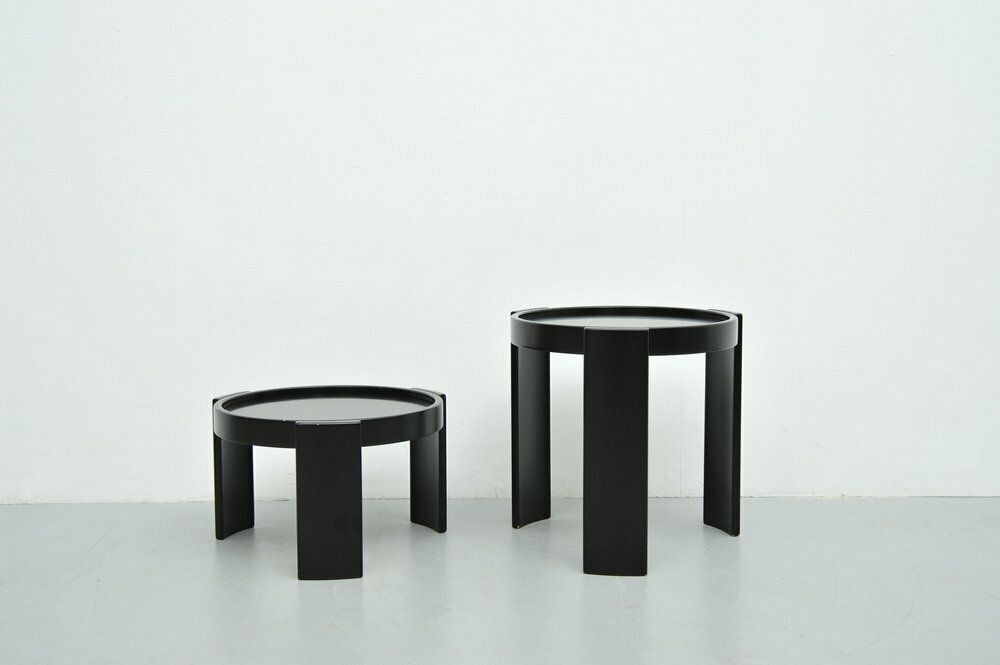 Model 780/783 Tables By Gianfranco Frattini For Cassina, Set Of 2 photo 1282.0