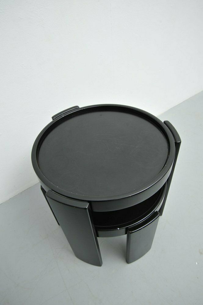 1282.0 Model 780/783 Tables By Gianfranco Frattini For Cassina, Set Of 2 photo