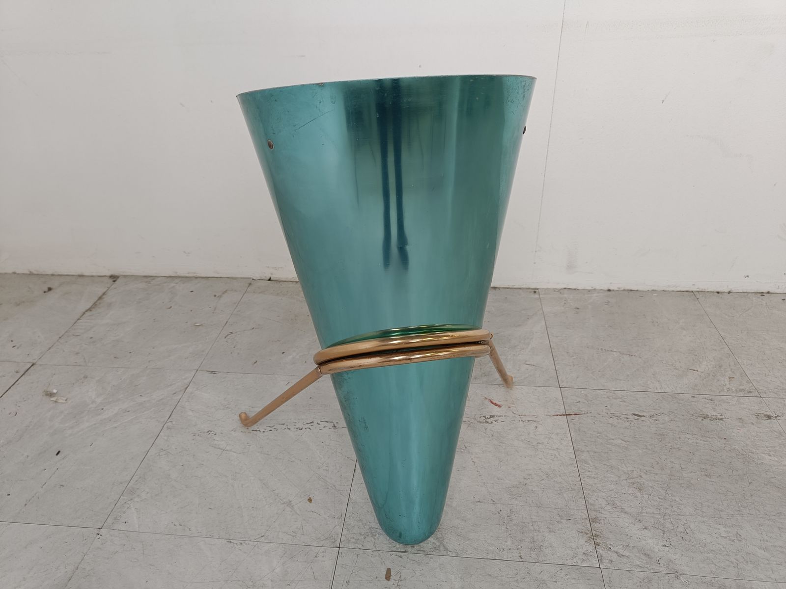Ettore Sottsass Umbrella Holder For Rinnovel Italy 1950's photo for sale