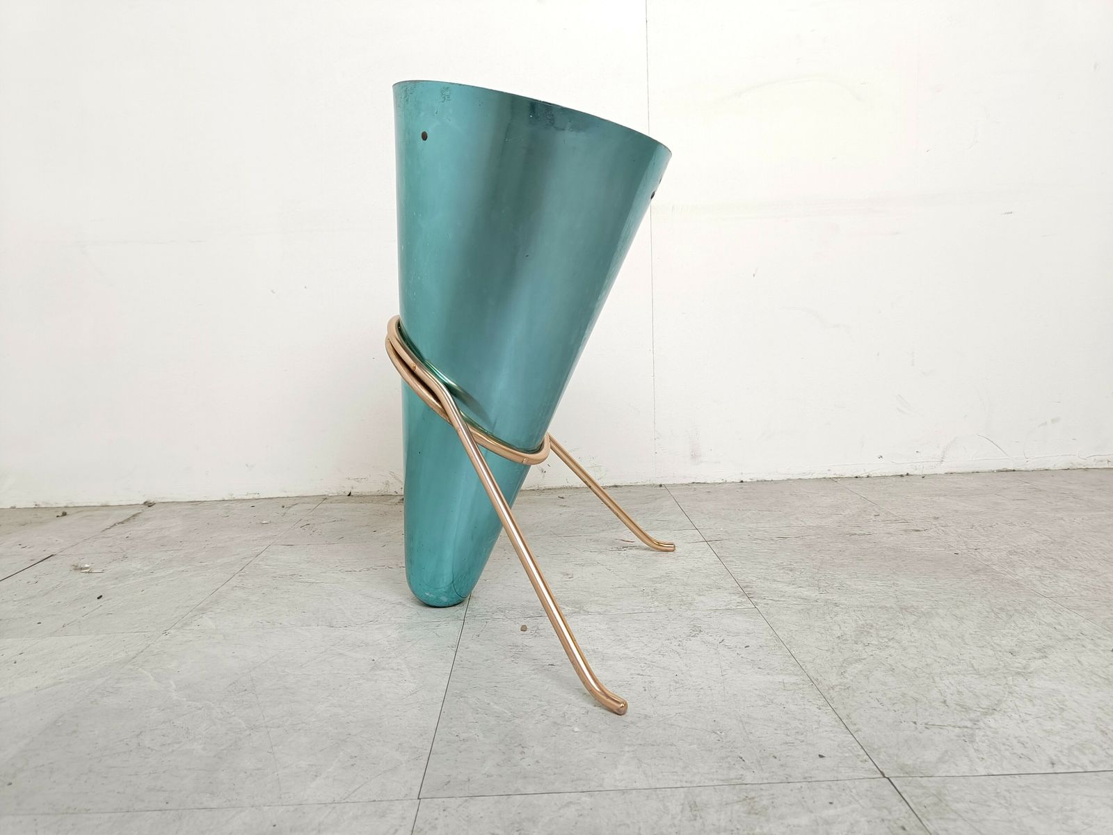 Ettore Sottsass Umbrella Holder For Rinnovel Italy 1950's
