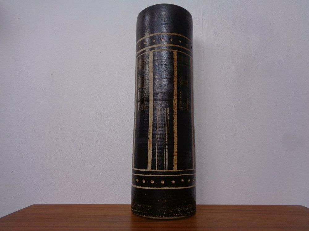 Large Ceramic Vase From Veb, East Germany, 1960s