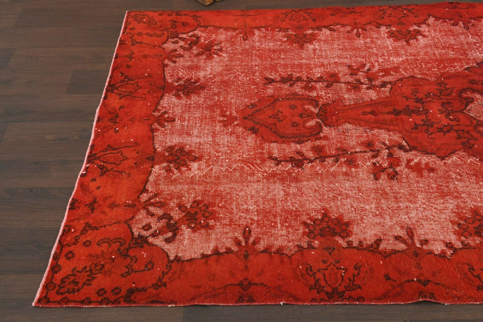5.2x9.4 Ft Vintage Area Rug, Handmade Turkish Area Rug, Antique Area Rug, Anatolian Area Rug, 5x9 Large Rug, Farmhouse Decor, Bohemian Rug photo vinterior