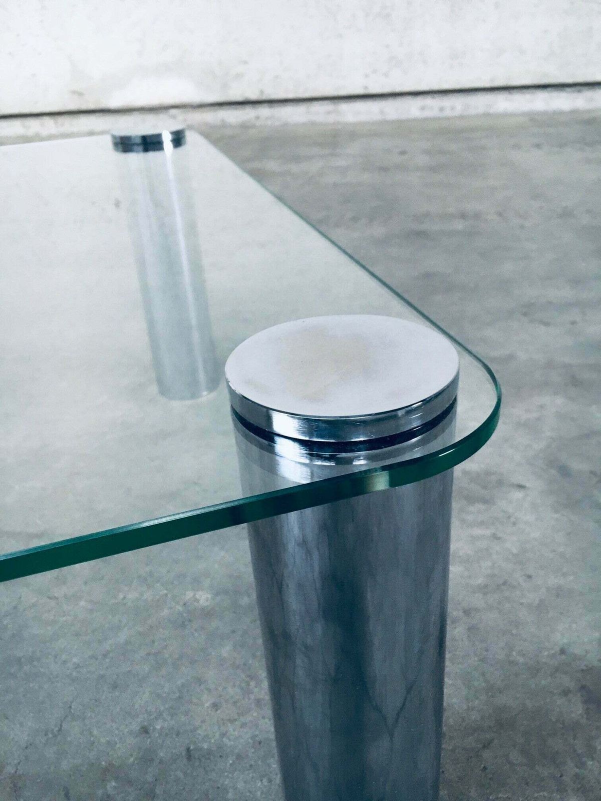 Marcuso Model Modernist Design Coffee Table, Italy 1970's photo vintage
