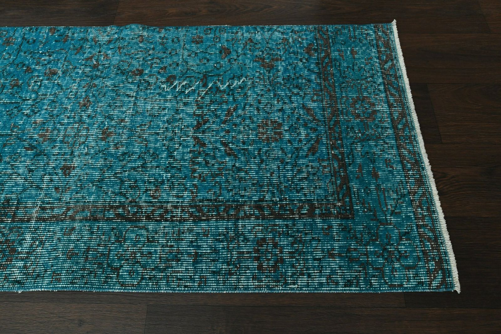 2.2x8.8 Ft, Handmade Turkish Oushak Runner Rug, Vintage Runner, Wool Rug, Hallway Rug, Kitchen Rug, 2x9 Runner Rug, Kitchen Rug, Modern Rug photo vinterior