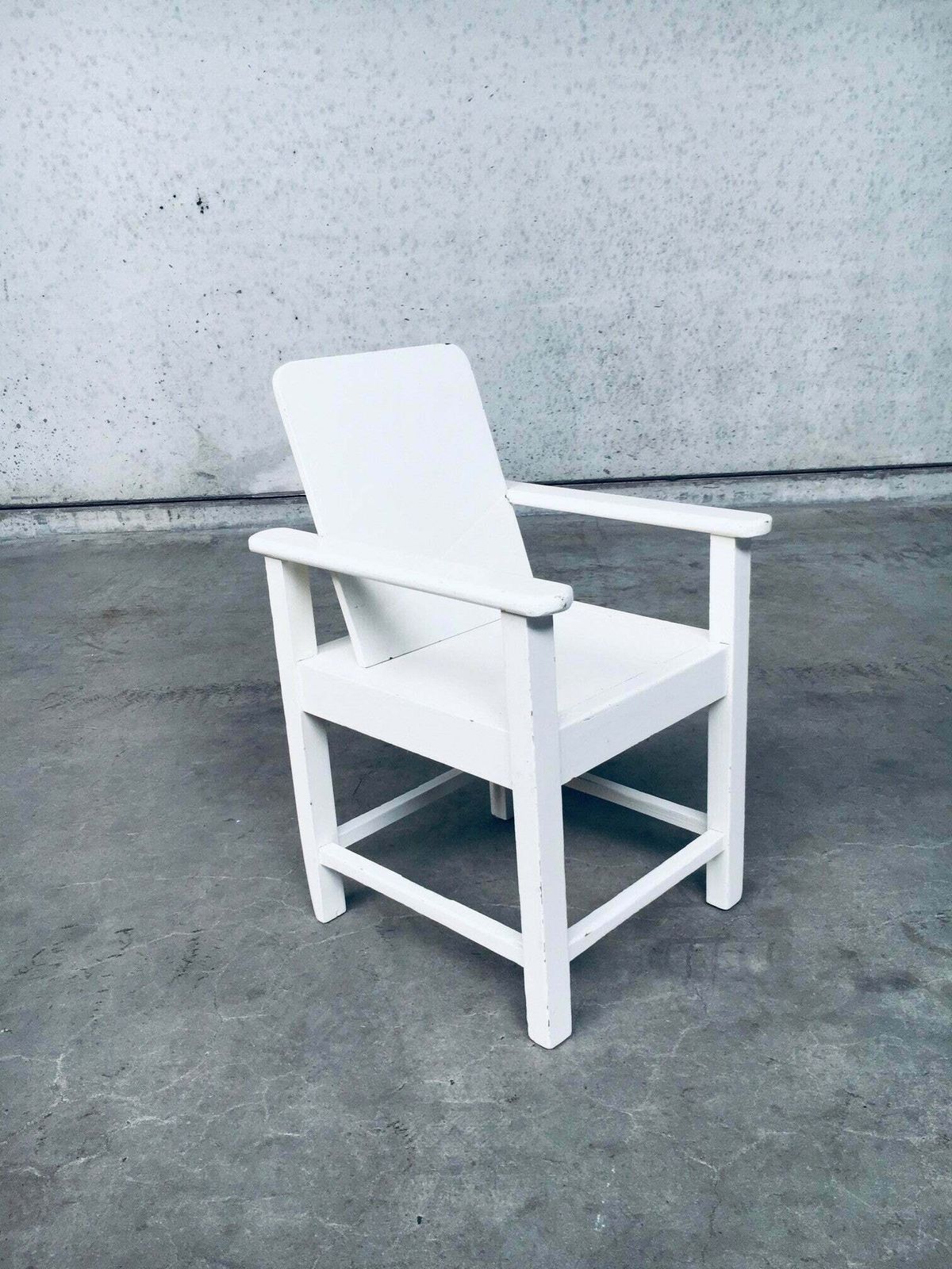 photo for sale Art Deco Period Handmade Childs Arm Chair Set, 1920's Belgium