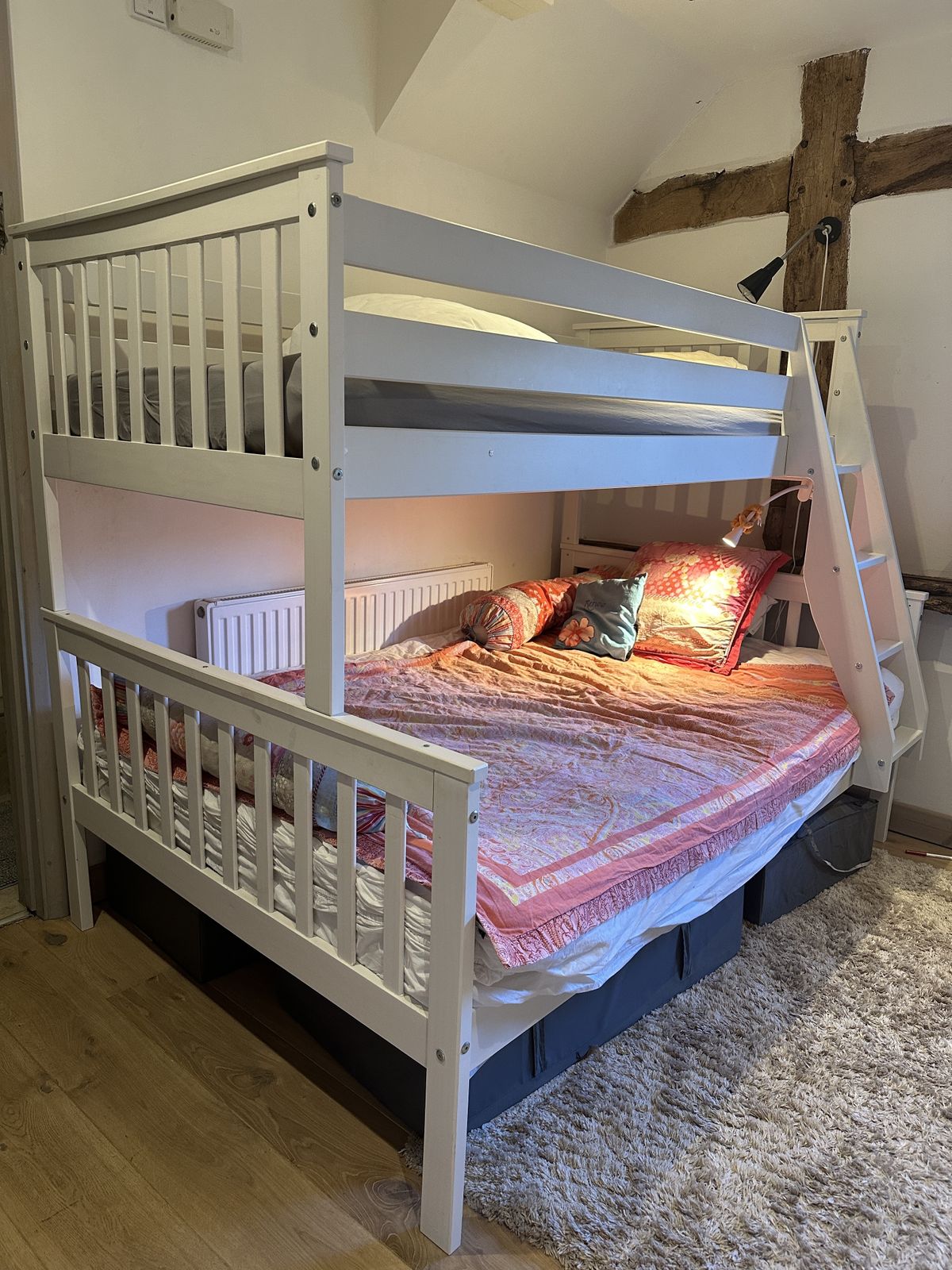 Double Bunk Bed With Mattresses
