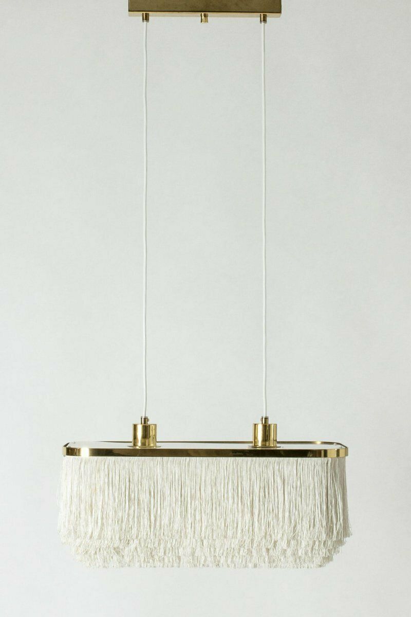 Vintage Fringe Pendant Light By Hans Dagen Jakobsson, 1960s