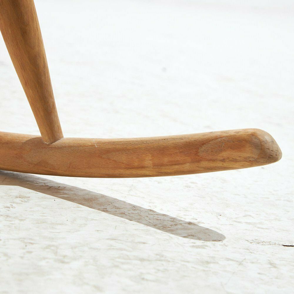 photo buy Beech Iw3 Rocking Chair By Illum Wikkelsø For Niels Eilersen, 1960s
