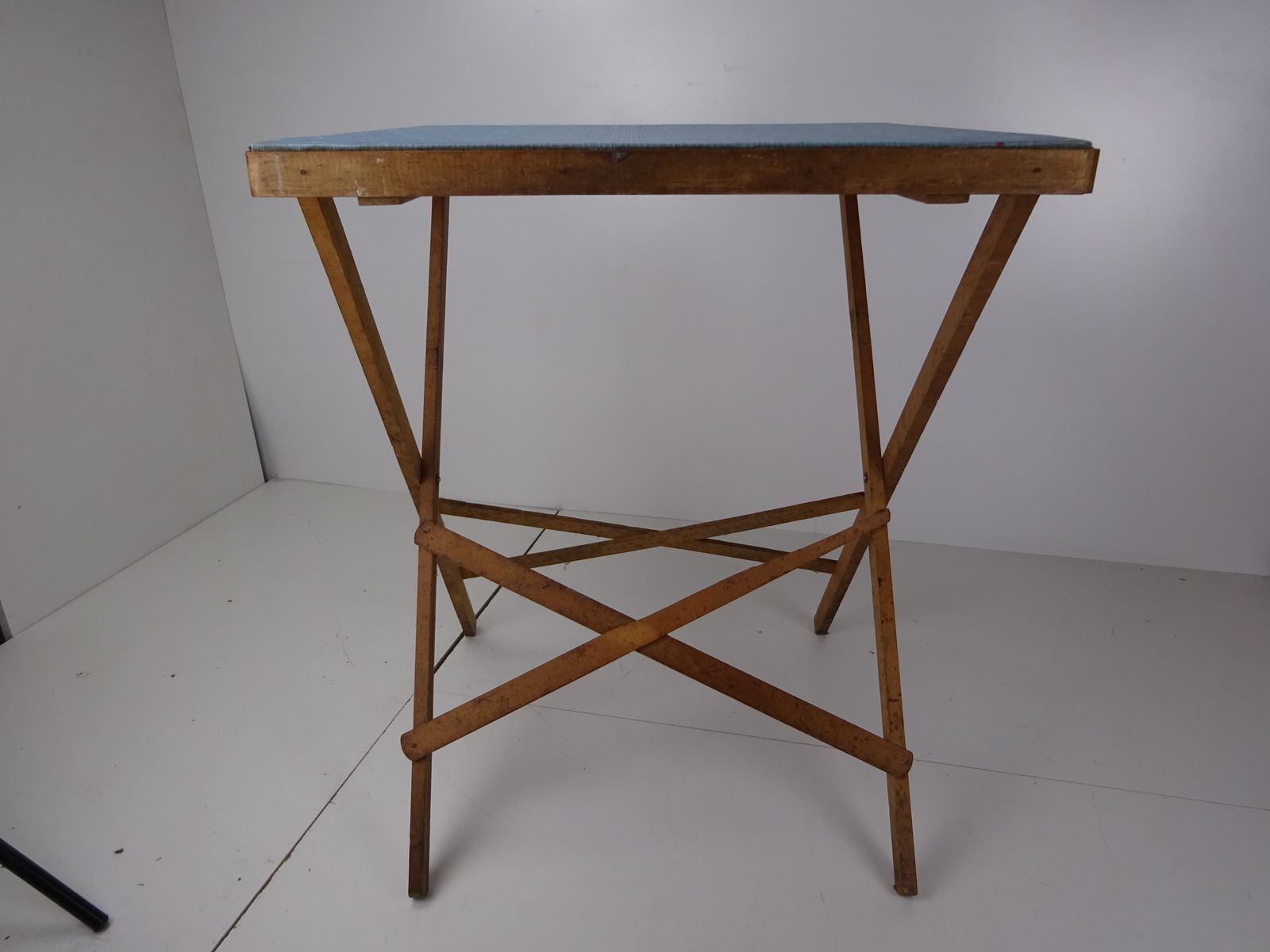 photo furniture Mid Century Folding Card Table (As Found)
