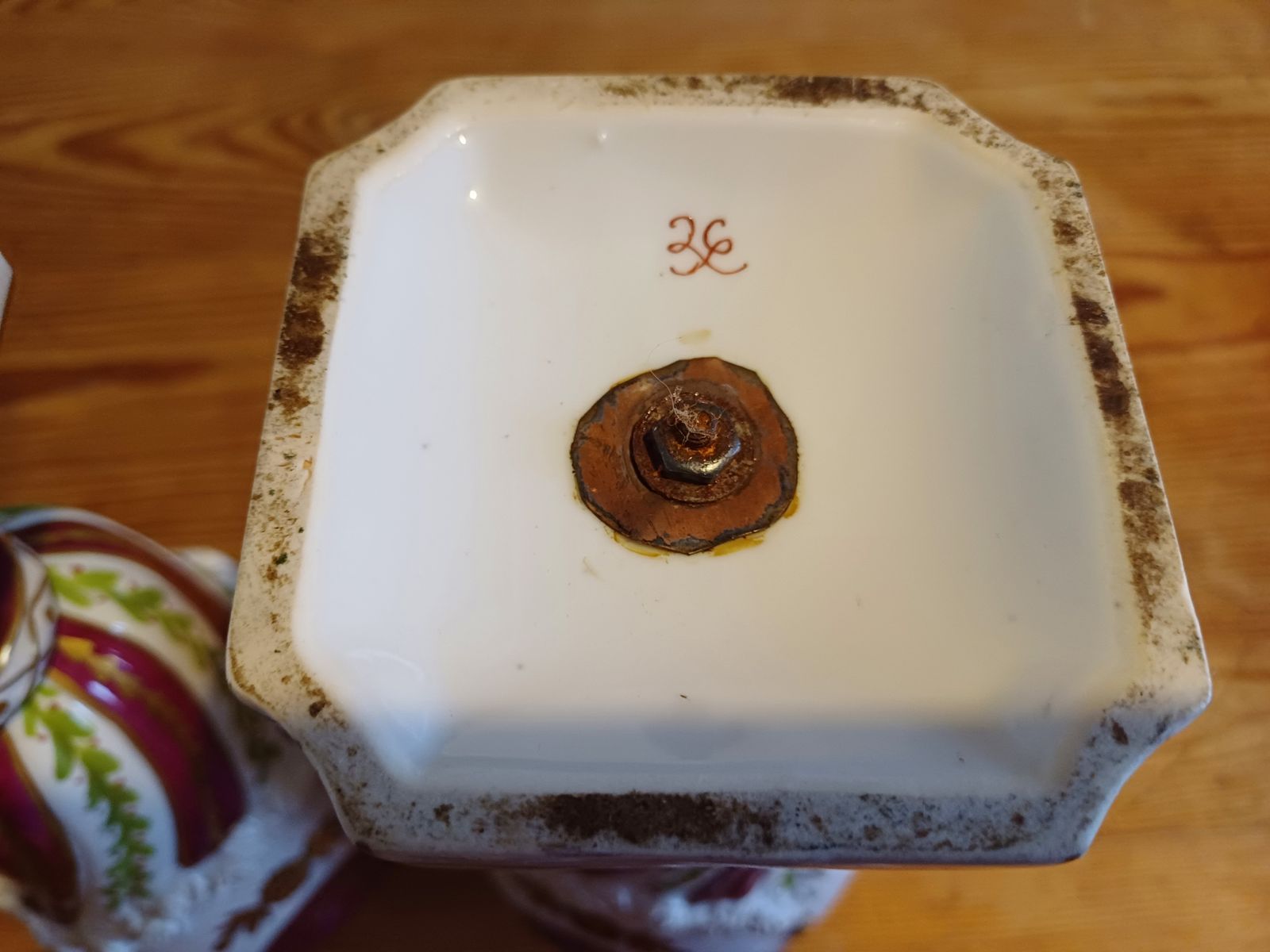 126.0 Pair Of 19th Paris Porcelain Vases photo