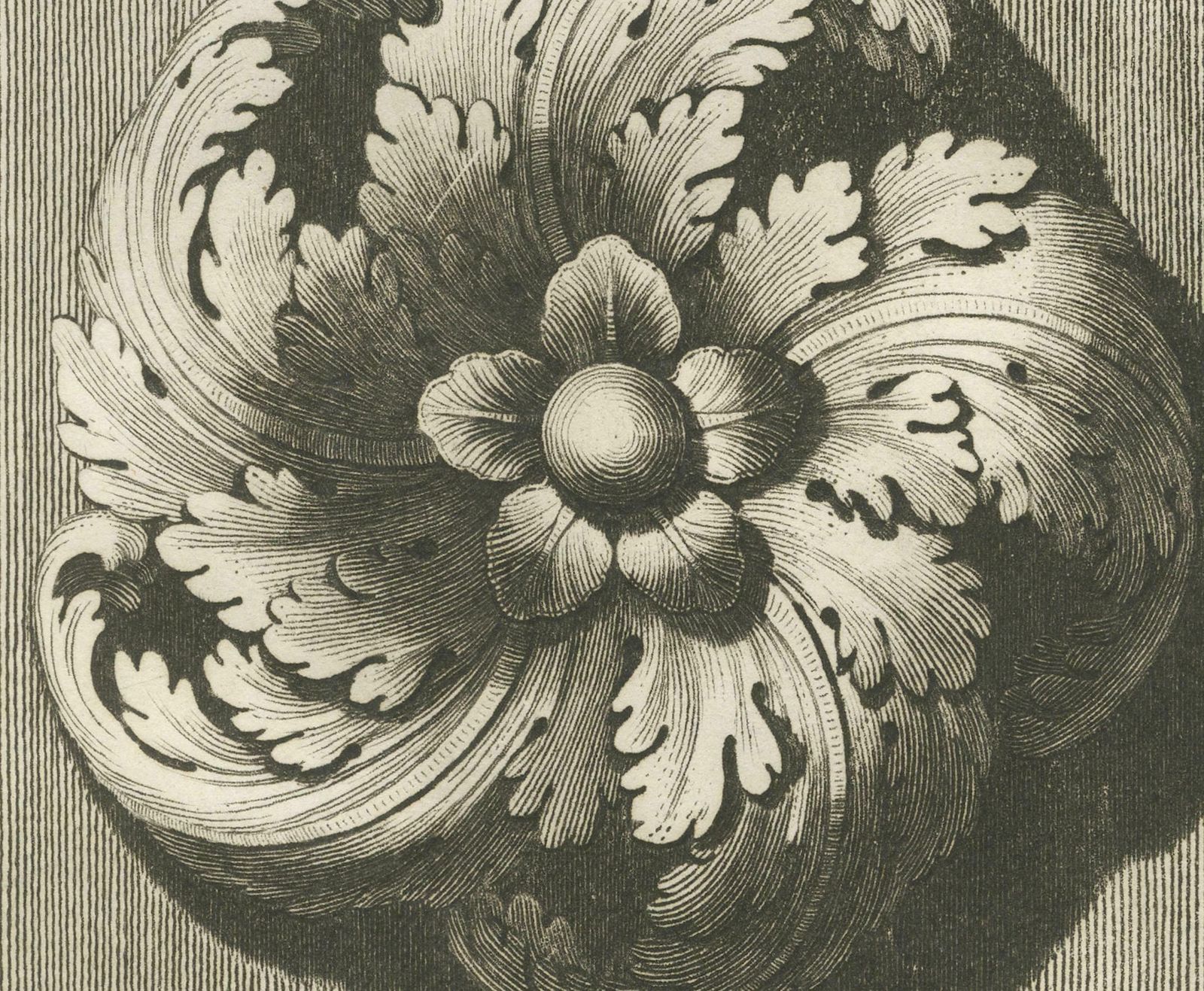 Ancient Rosette In The Arch Of The Silversmiths, 1780 photo Art