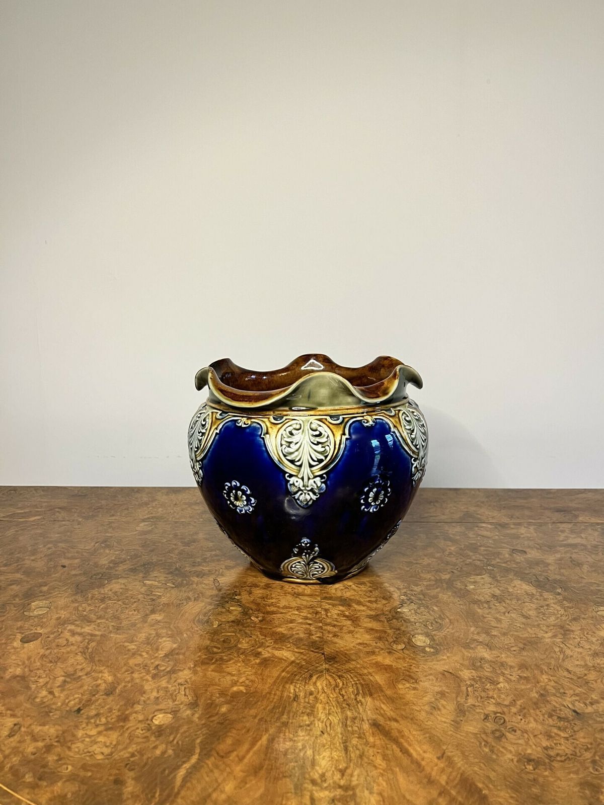 Wonderful Antique Quality Doulton Lambeth Jardiniere photo Home Decor