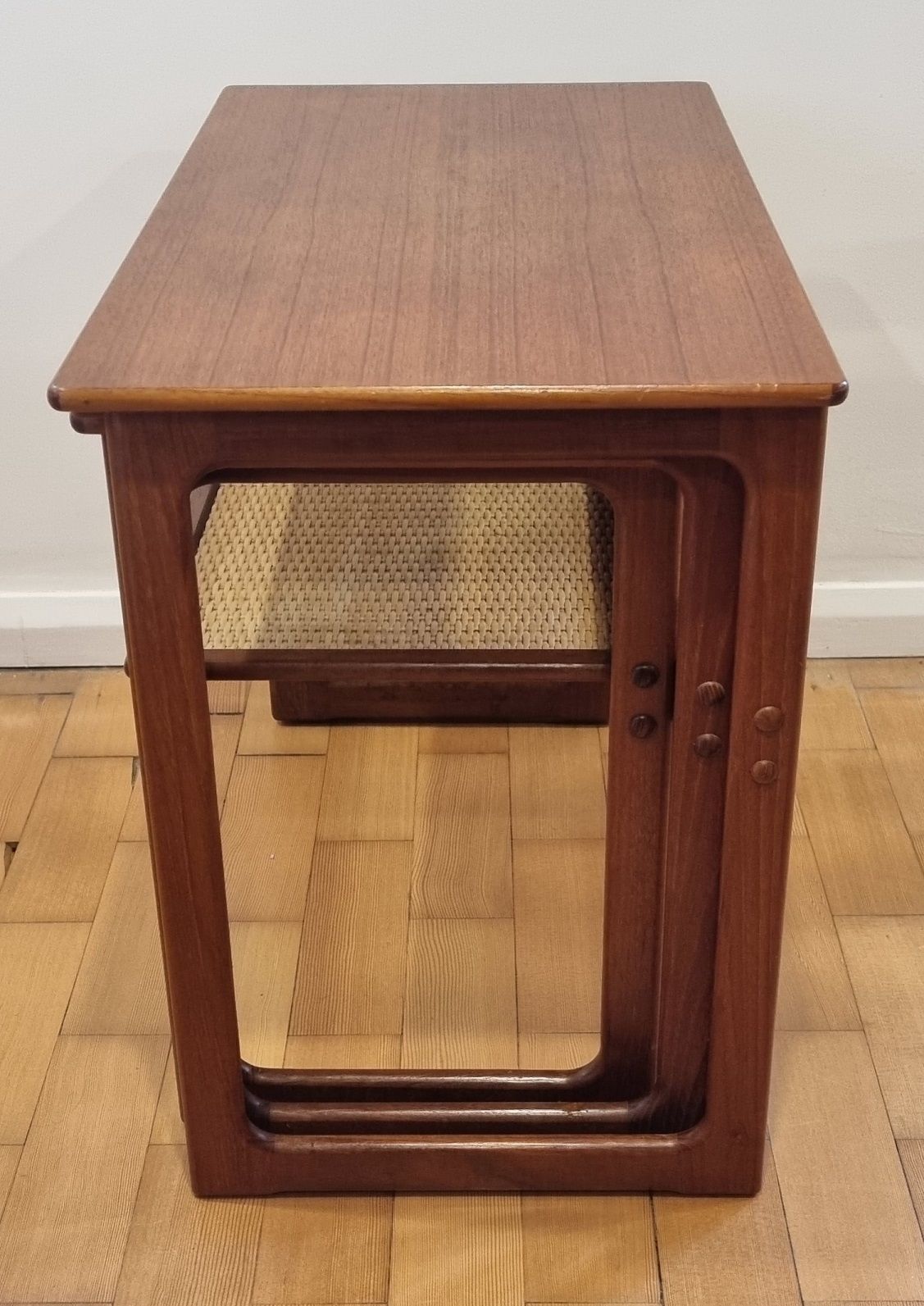 Danish Mid Century Modern Nesting Tables In Teak By Johannes Andersen photo Furniture