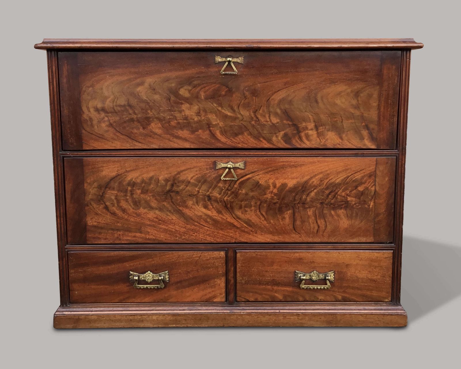 Excellent Quality C19th Mahogany Haberdashery Cabinet / Office Cabinet photo for sale