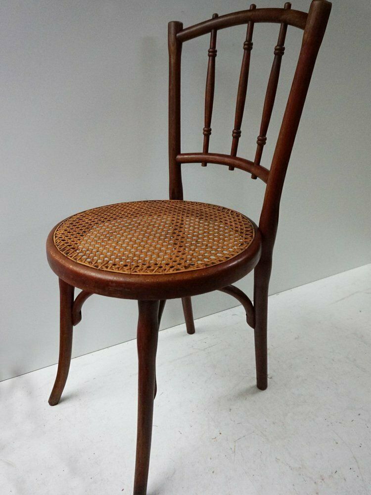 photo vinterior No. 66 Bistro Dining Chairs From Thonet, Vienna, Austria, 1910s, Set Of 4