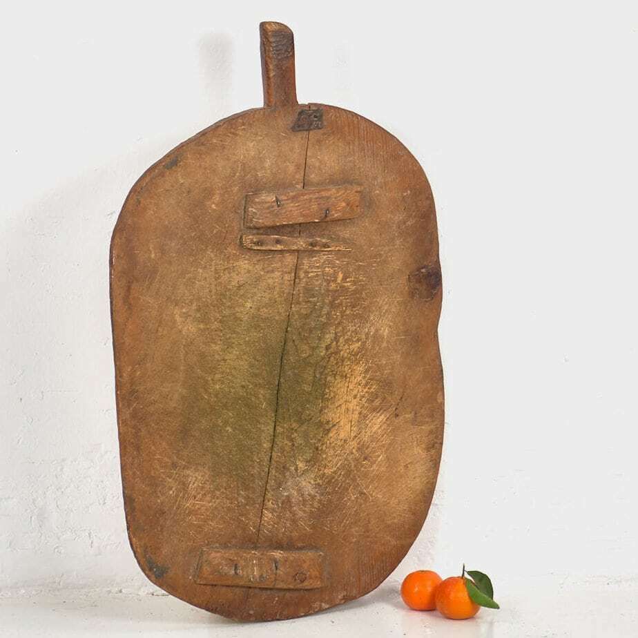 Set Of Antique Oval Cutting Boards (C.1920). Set Of Three Pieces #5 photo 489.0
