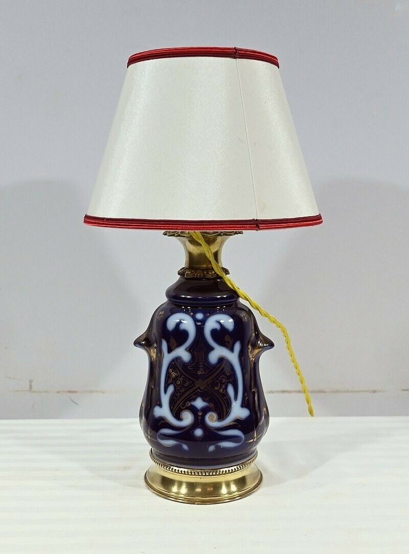 Sèvres Porcelain Lamp – Late 19th Century photo for sale