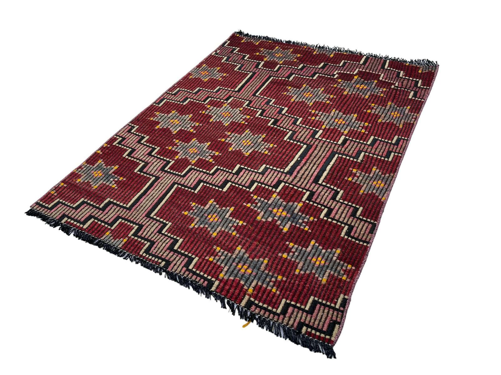 Traditional Turkish Mini Kilim Rug ,Vintage Anatolian Turkish Kelim 120 X 86 Cm photo furniture