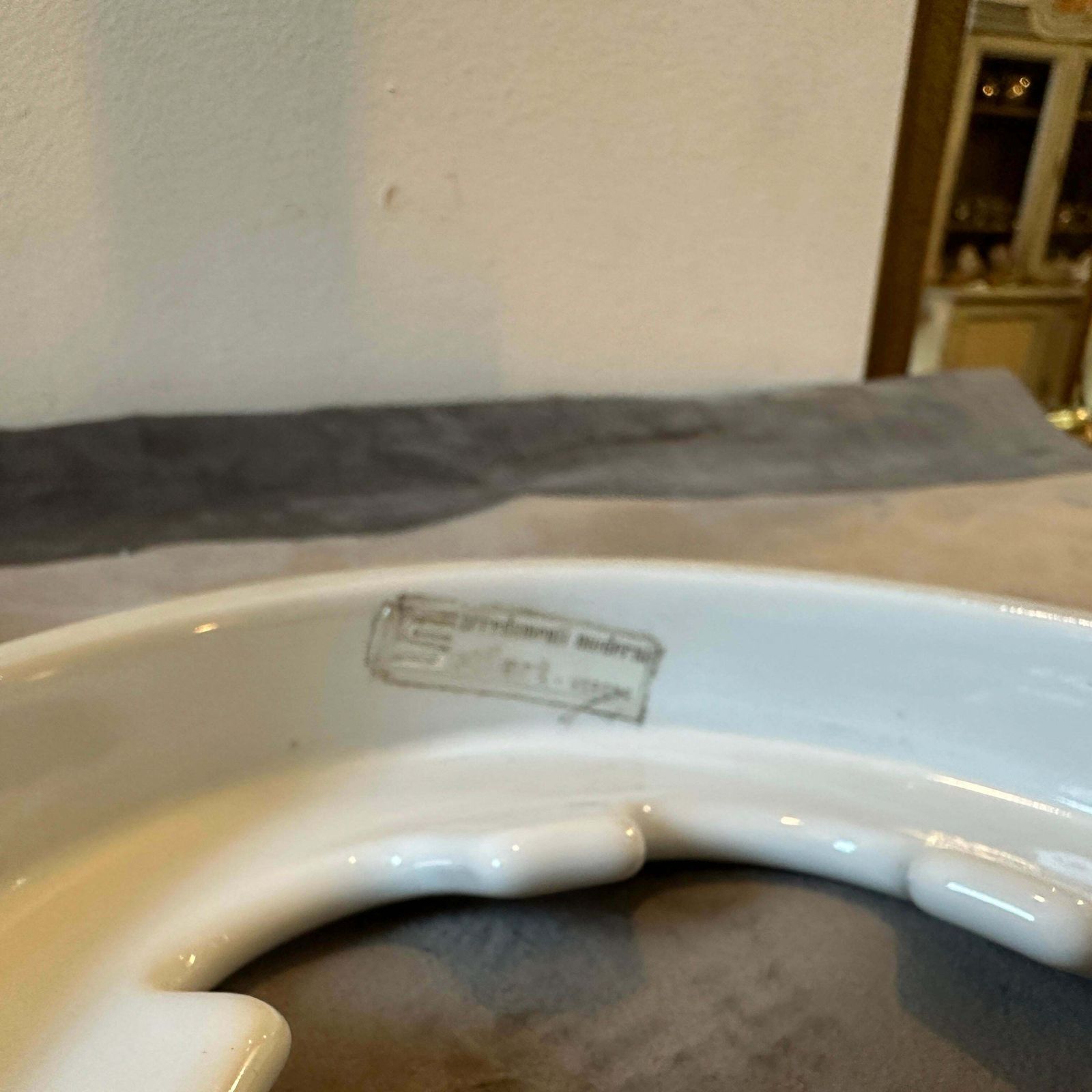 1970s Iconic Modernist White Ceramic Ashtray By Mangiarotti For F.Lli Brambilla photo vintage