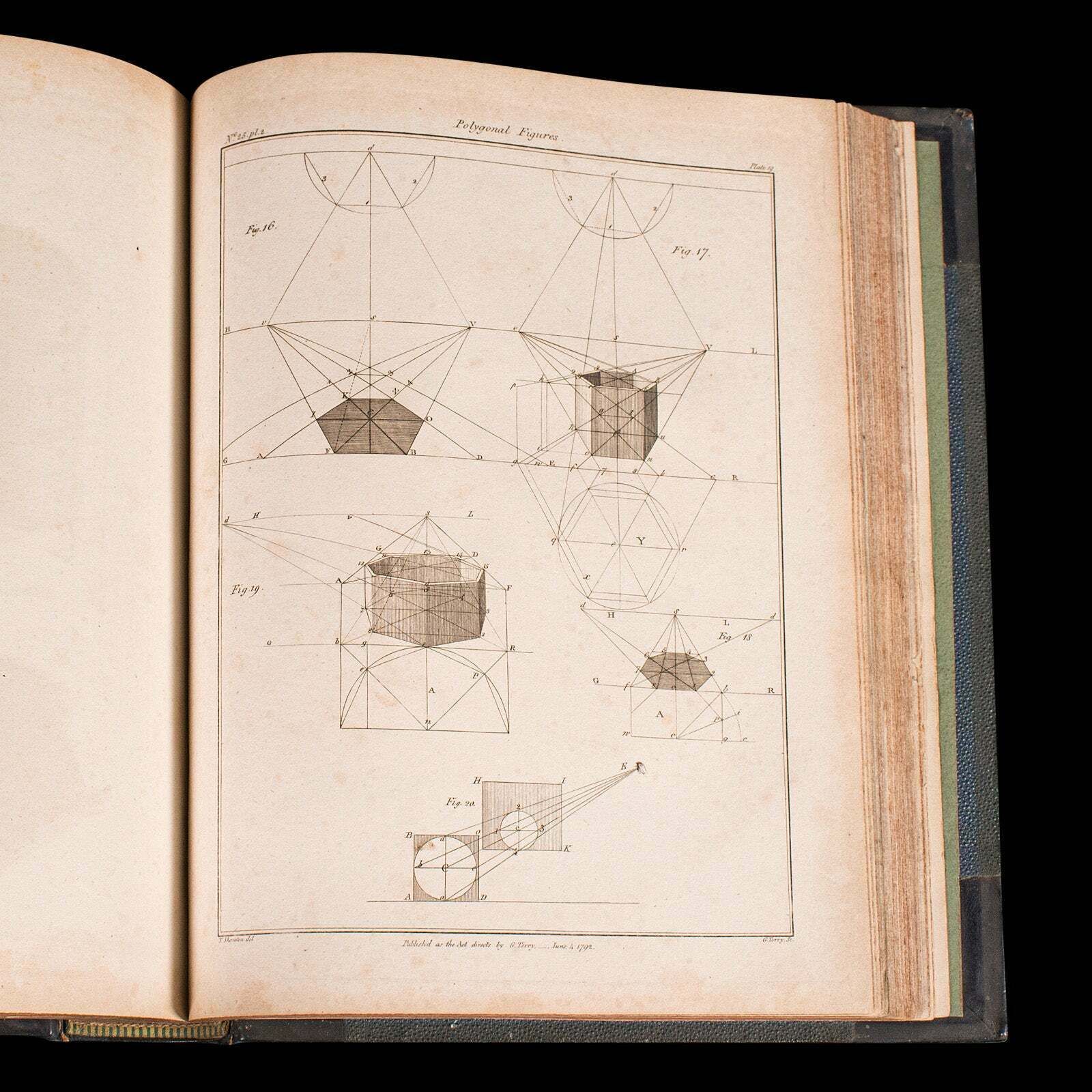 Home Decor Antique Cabinet Maker's Drawing Book, Thomas Sheraton, English, Georgian, C.1812 photo